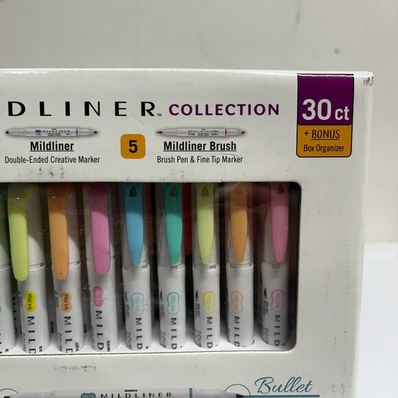 NEW Zebra Mildliner Double-Ended Creative Markers 30-Pack Colorful - Picture 4 of 8